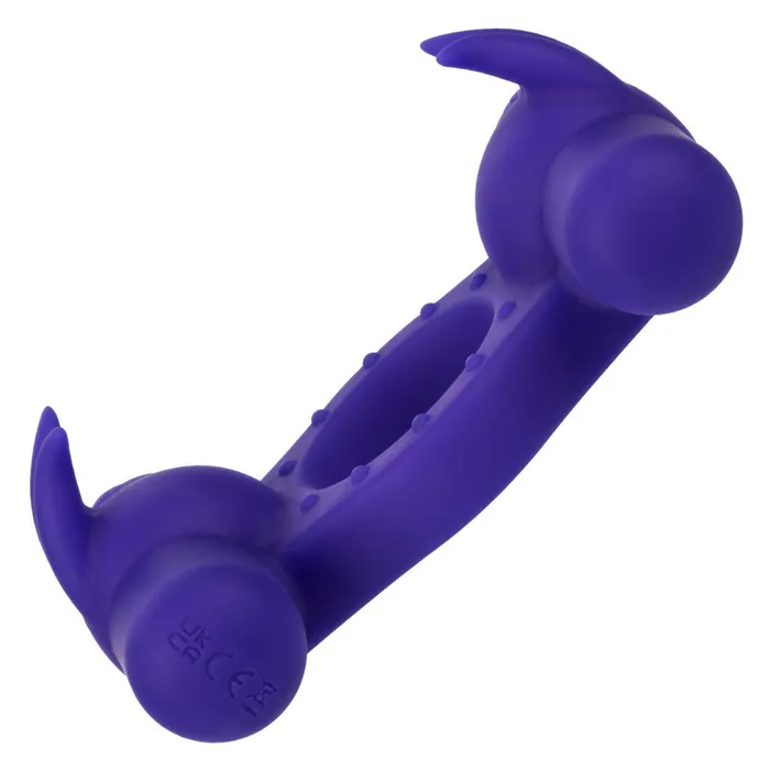 California Exotic Novelties Vibrating Cock Ring with Two Stimulators Triple Orgasm Enhancer Male Sex Toys