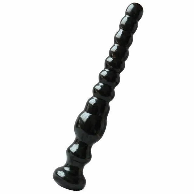 House of Dasein Anal Prostate Stimulators Small Large Long Black Beads Butt Plug Prostate Massager Anal Play Fetish