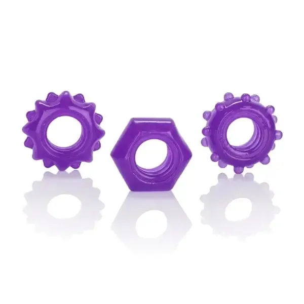 CalExotics Anal Reversible Ring Set Purple CalExotics Anal Reversible Ring Set Purple