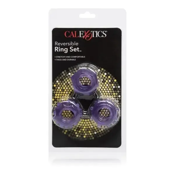 CalExotics Anal Reversible Ring Set Purple CalExotics Anal Reversible Ring Set Purple