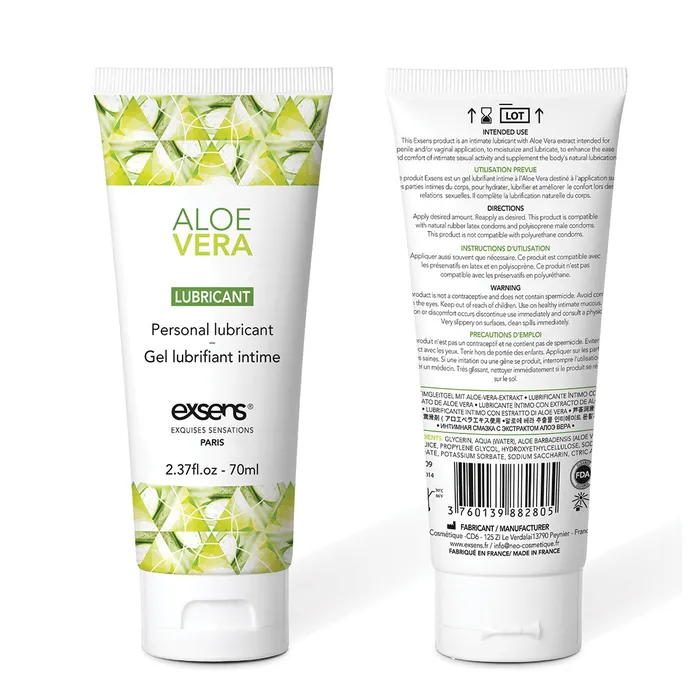 Exsens Lubricants Exsens Aloe Vera Lubricant