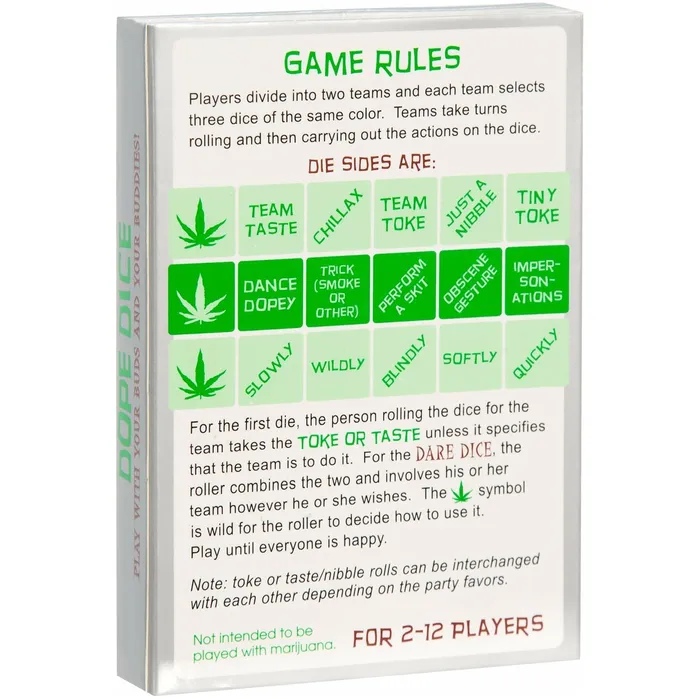 Games Kheper Games Kheper Games Dope Dice Game
