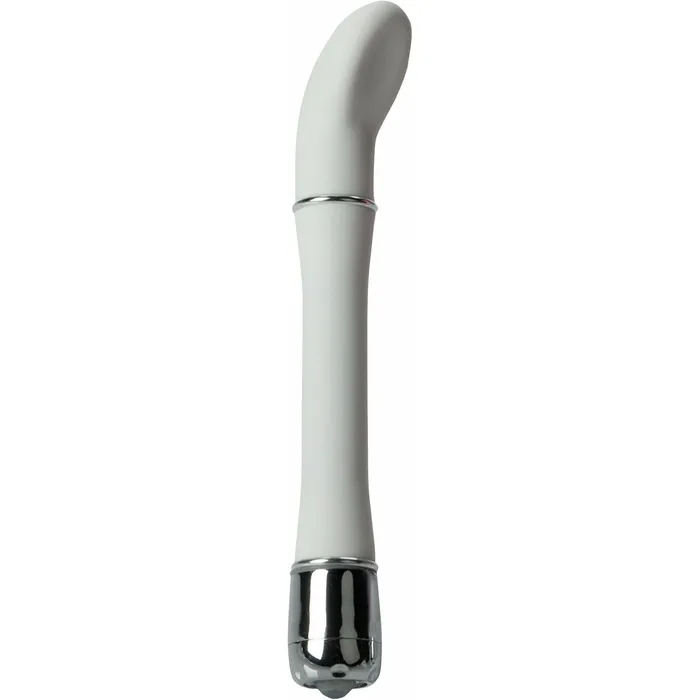 Vibrators CalExotics CalExotics Lulu Intense Power Satin Touch Scoop White Vibrators CalExotics CalExotics Lulu Intense Power Satin Touch Scoop White