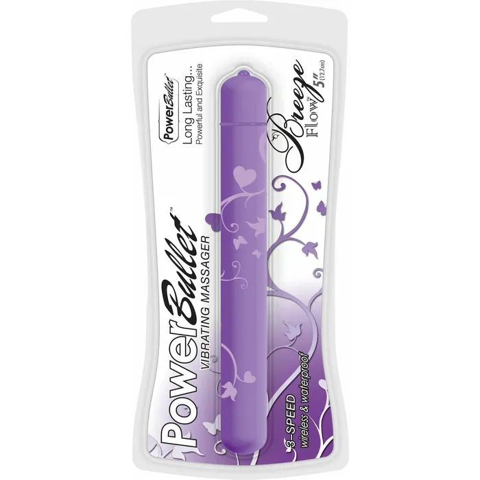 Vibrators PowerBullet Breeze Flow 5 Lavender PowerBullet