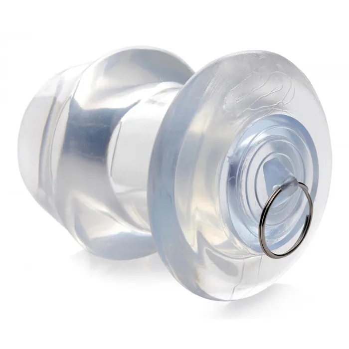 Master Series Anal Ass Bung Clear Hollow Anal Dilator with Plug